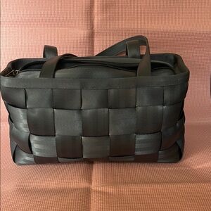 Harveys Gray Seatbelt Bag Made in USA